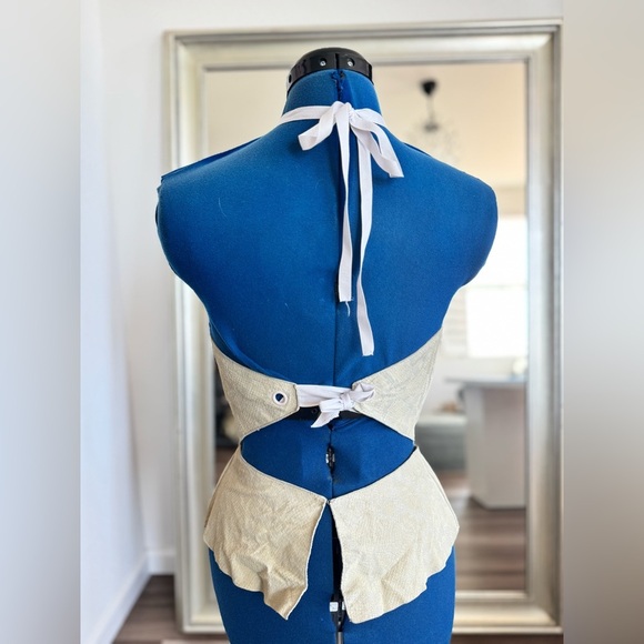 rebecca taylor leather halter top snake women’s size 0 - Picture 6 of 9